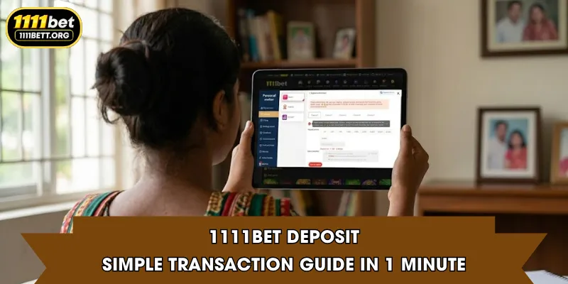 1111Bet Deposit - Simple Transaction Guide in 1 Minute