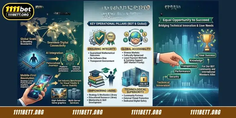 About 1111Bet Vision, Mission, and Core Values