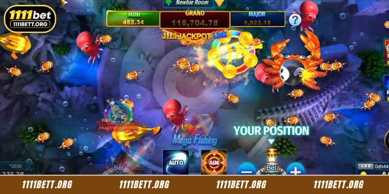Advantages of Mega Fishing at 1111Bet online