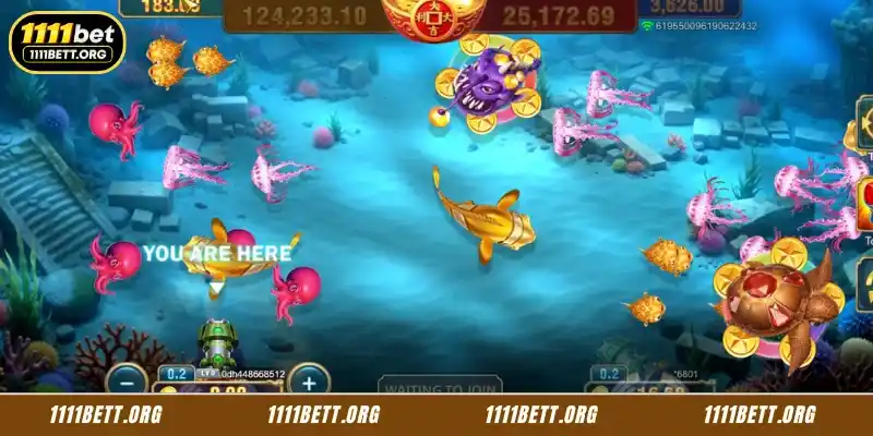 Advantages of the Jackpot Fishing game at 1111Bet you need to know