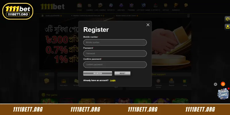 Complete 1111Bet Register Process for Beginners