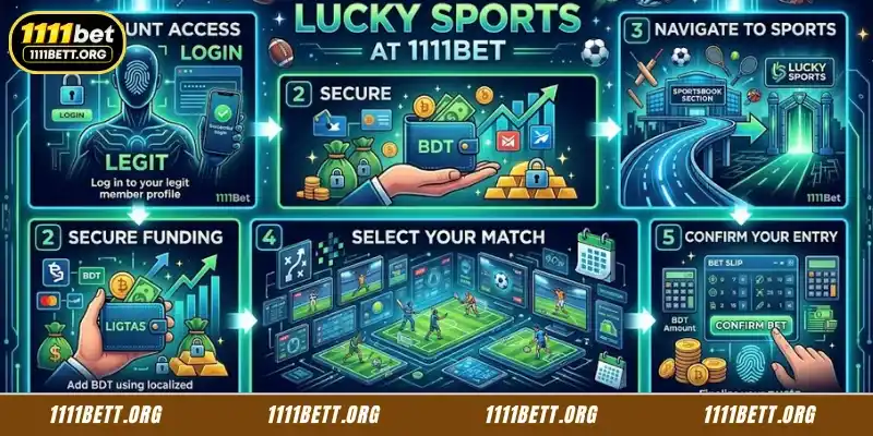 Step-by-step guide to participating in Lucky Sports at 1111Bet