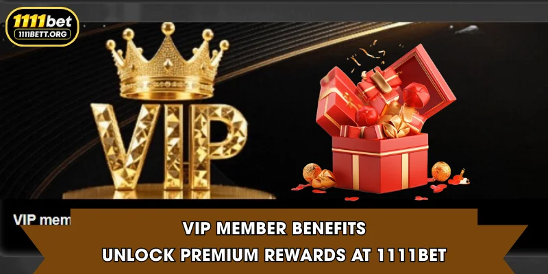 VIP member benefits | Unlock Premium Rewards At 1111Bet